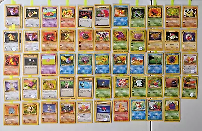 Pokemon TCG - Jungle Fossil Team Rocket 1st Edition Bundle (76 Total Cards) • $56