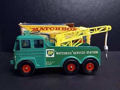 Matchbox K12-A Foden Heavy Breakdown Truck 1963 In Original  Box • $85