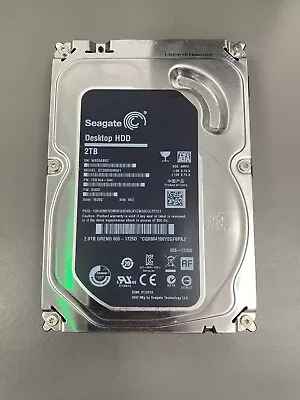 2TB SEAGATE ST2000DM001 Apple 3.5  SATA HDD Hard Disk Drive • £49.99