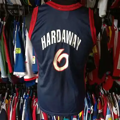 £49.99 • Buy Team Usa 1996 Olympic Basketball Vest #6 Hardaway Champion Jersey Size Adult S