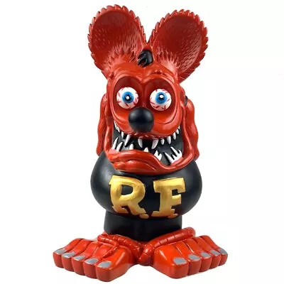13  Red Black   RAT FINK Action Figure Big  Daddy  Ed Roth  Model Toy • $25.99