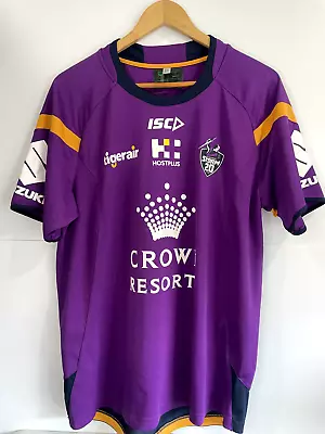 Melbourne Storm 20 Years Special Edition Jersey Size L NRL Rugby League GILBERT • £18.77