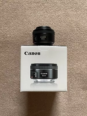 Canon EF 50 Mm F/1.8 EF STM For Canon - Black • £80