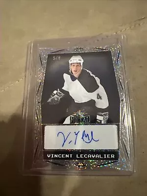 2024 Leaf Metal Legends Hockey VINCENT LECAVALIER Clear Auto Autograph /8 • $14.99