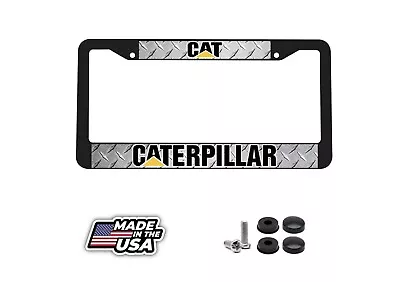 Caterpillar CAT Construction Work Heavy Machinery License Plate Frame NEW • $8.95