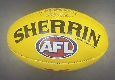 Rare Sherrin AFL X Football Zooper Dooper Logo. Free Postage • $160