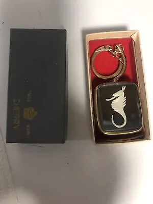 Vintage SANKYO Mini Music Box Keychain Seahorse CHERRY WORKS FREE SHIP • $99.99