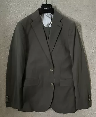 £495 John Lewis Ermenegildo Zegna Cotton Cashmere Suit 40 Anglo Drakes Italian • £175
