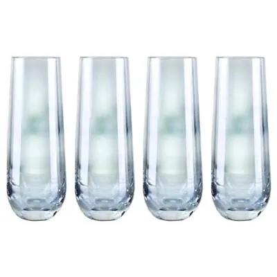 Circleware - Radiance Blue Pearl 310ml Stemless Champagne Set Of 4 • $24