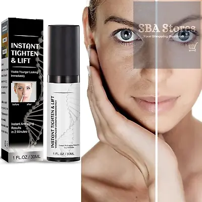 Instant Face Lift Cream Face Neck Eye Tightening & Lifting Serum Smooth Of & • £11.83