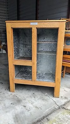 Early 20th Century Antique Oak Ice Box Turned Into Shelving • $125