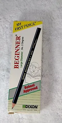 12 Vtg Dixon Beginners My First Pencil Kids 308 New In  Damaged Box • $9.95