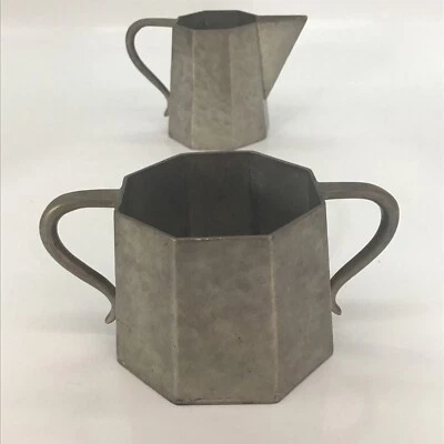 £7.50 • Buy Tudric Pewter Tea Wares Sugar And Milk Jug