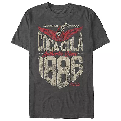 Men's Coca Cola Authentic Vintage 1886 T-Shirt • $13.99