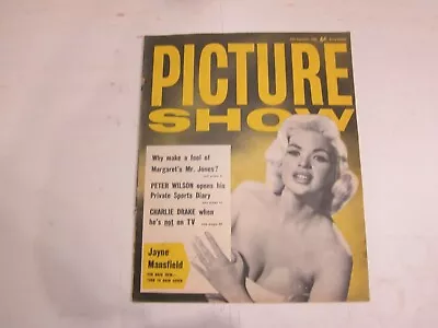 September 24th 1960 PICTURE SHOW Jayne Mansfield Sheena Marshe Charlie Drake • £4.50