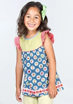 Girls MATILDA JANE Adventure Begins Cameo Girls Flutter Top Size 14 EUC • $32.95