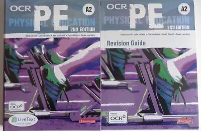 £32 • Buy OCR A2 PE 2 X Student Books 1 X Main Book 1X Revision Brand New BOTH SEALED 