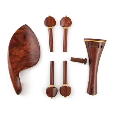 Redwood Violin Part Violin Accessories Size 4/4 Tailpiece Peg Chin Rest End Pin • $23.15