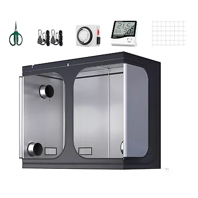 TopoGrow Hydroponic96 X48 X80  Grow Tent Indoor Plant Greenhouse With Accessory • $149.99