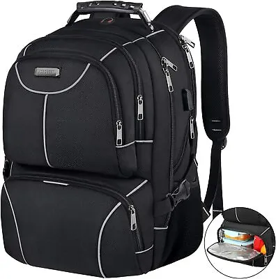 Versatile Insulated Lunch Bag Backpack For 17.3-Inch Laptops With USB Port • $87.30