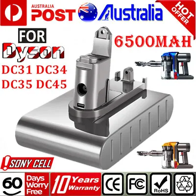 For Dyson Battery DC31 DC34 DC44 DC45 Type B Animal 917083-01 6500mAh Vacuum AU • $36.99