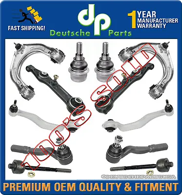 Mercedes W211 E320 E350 E500 Control Arms Ball Joints Tie Rods SUSPENSION Kit 12 • $506