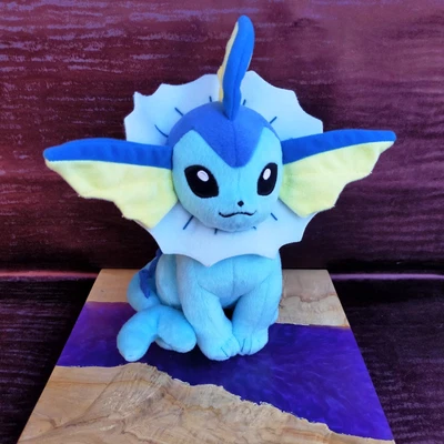 $30 • Buy Tomy Pokemon Plush Toy Vaporeon 8  Stuffed Animal Doll Eevee Evolution 2017