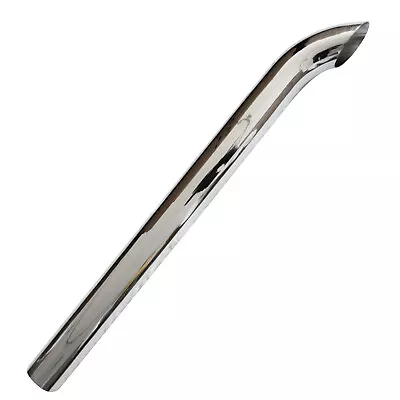 BOZZ Stack Pipe 5  × 48  5  OD Chrome Curved • $145.90