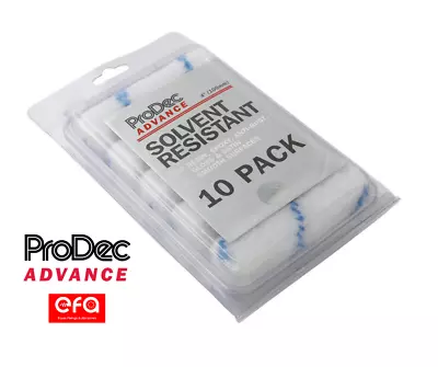 Prodec 4  Solvent Resistant Mini Radiator Roller Refill Sleeves 10 Pack • £10.99