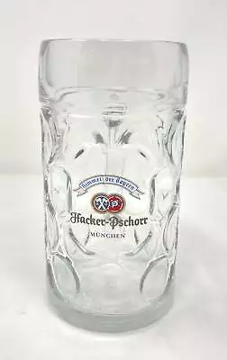 Hacker Pschorr Beer Munchen Stein Mug 1L Bubble Glass • $29.99