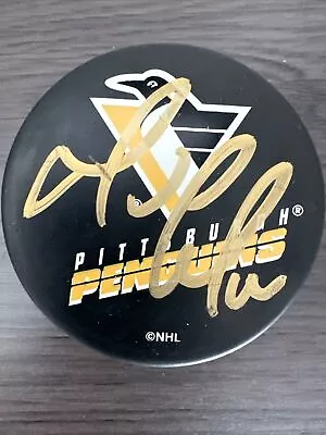 Mario Lemieux Signed Pittsburgh Penguins Puck Autographed NHL • $219.99