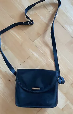 $55 • Buy Lovely Medium Black Leather OROTON  Cross Body  Bag In Good Condition