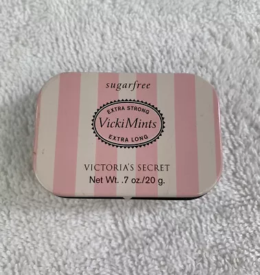 Victoria Secret Vicki Mints Tin Extra Long “Mints You’ll Be Passionate About” • $12.99