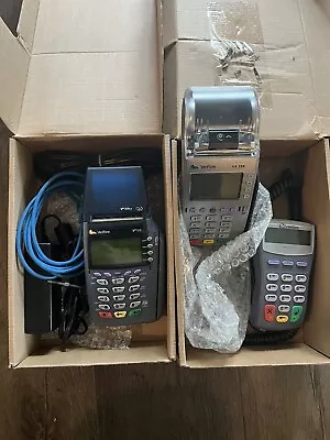 Lot Of 3 VeriFone Credit Card Machine  Vx520 1000se Vx510le • $69.95