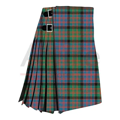 Scottish Handmade Traditional Macdonald Clan Ancient Tartan Kilt-Clan Macdonald • $85