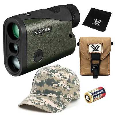 Vortex Optics Crossfire HD 1400 Laser Rangefinder W/Free Camo Digital Hat Bundle • $199