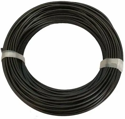 Vinyl Coated Stainless Steel 304 Cable Wire Rope 7x19 Black 1/8  - 3/16  • $18.30