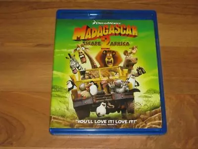 Madagascar: Escape 2 Africa (Blu-ray 2009 1-Disc Set No Digital Copy) • $7.79