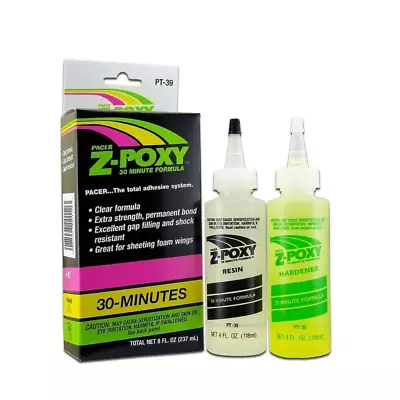 Zap Adhesive 8 Oz 30 Minute Z-Poxy Pacer11730080 #PT39 • £29.98