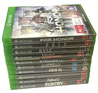 Large Game Bundle XBOX One PAL XBOXONE 10 Titles Pack 3 • $99.90