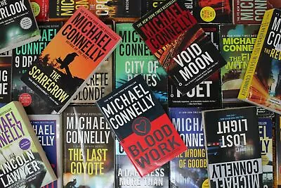 Lot Of 10 Michael Connelly Crime Fiction Mass Market Paperback Books MIX • $28.95