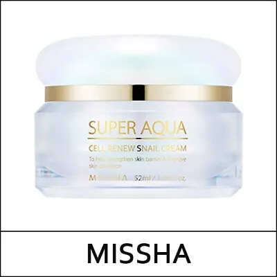 [Missha] Super Aqua Cell Renew Snail Cream 52ml / Sweet Corea Cosmetic / (FL5) • $25.19