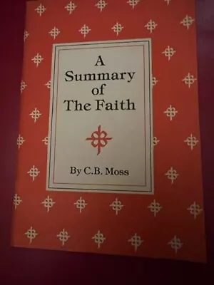1961 Episcopal Book Club A Summary Of The Faith C.B. Moss • $39.99
