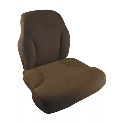Seat Cushion Set - Fabric Brown 2 Pieces Fits John Deere 8430 7020 9400 7720 • $423.19