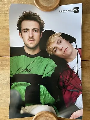 The Driver Era SIGNED Poster. Ross Lynch & Rocky Lynch. R5. Associated Press • $159.84