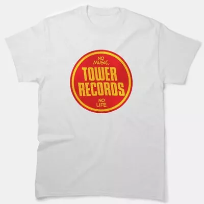 Tower Records Vintage Classic T-Shirt Us Size S-5Xl • $19.99
