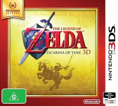 The Legend Of Zelda Ocarina Of Time 3D Fantasy Game Nintendo 3DS 2DS XL LL • $88