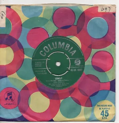 ACKER BILK Lonely*acker's Lacquer 1962 UK COLUMBIA 7  45 • £4.95