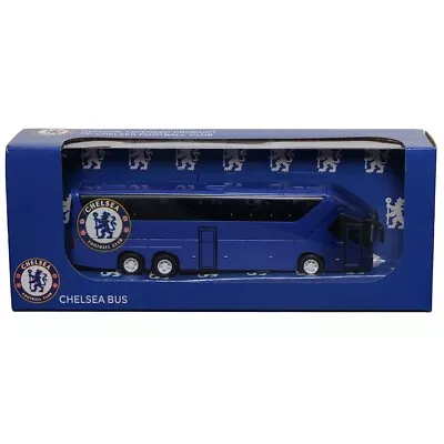 Chelsea FC Diecast Team Bus Birthday Christmas Gift Official Product • £23.99