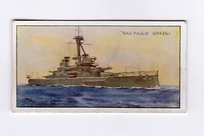 Wills WW1 Navy Warships #21 Sao Paulo (Brazil)   • $4.99